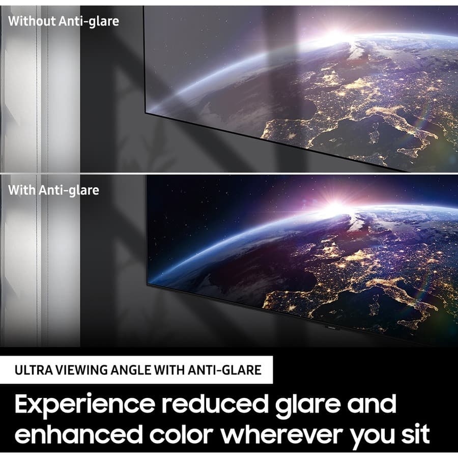 Samsung Terrace 75-inch QLED outdoor TV with 4K resolution and 2,000 nits brightness