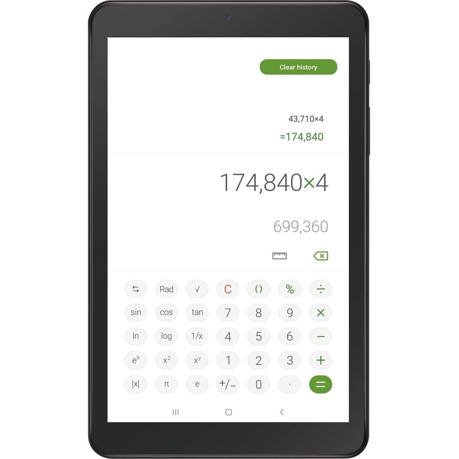 Samsung Galaxy Tab A 8-inch Verizon business tablet with 32 GB storage and LTE connectivity