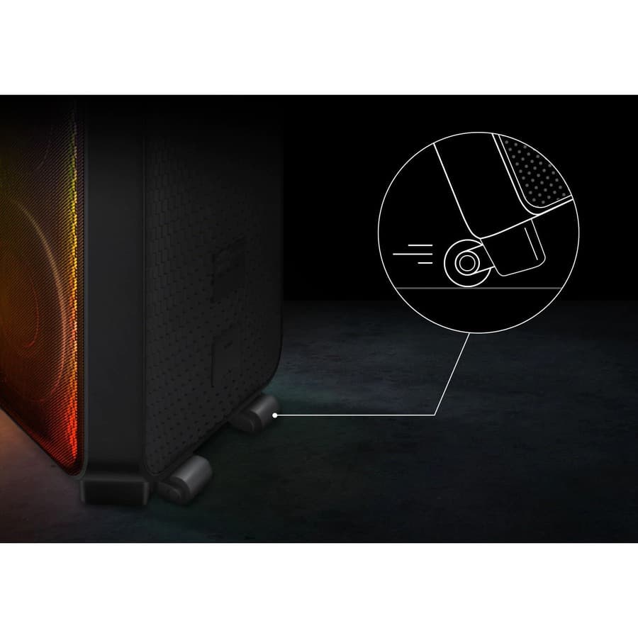 Samsung Sound Tower 1700W Black MX-ST90B/ZA tower speaker for high-output party audio