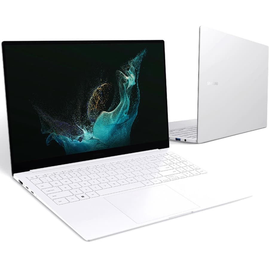 Samsung Galaxy Book2 Pro 15.6-inch laptop with Intel Core i7-1260P, Iris Xe graphics, and Windows 11 Pro
