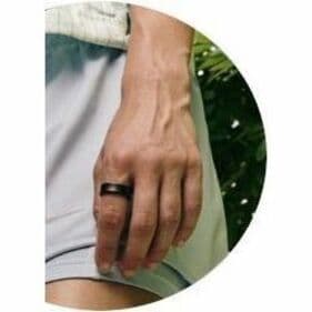 Samsung Galaxy Ring Size 13 Black titanium smart ring for sleep and heart rate tracking