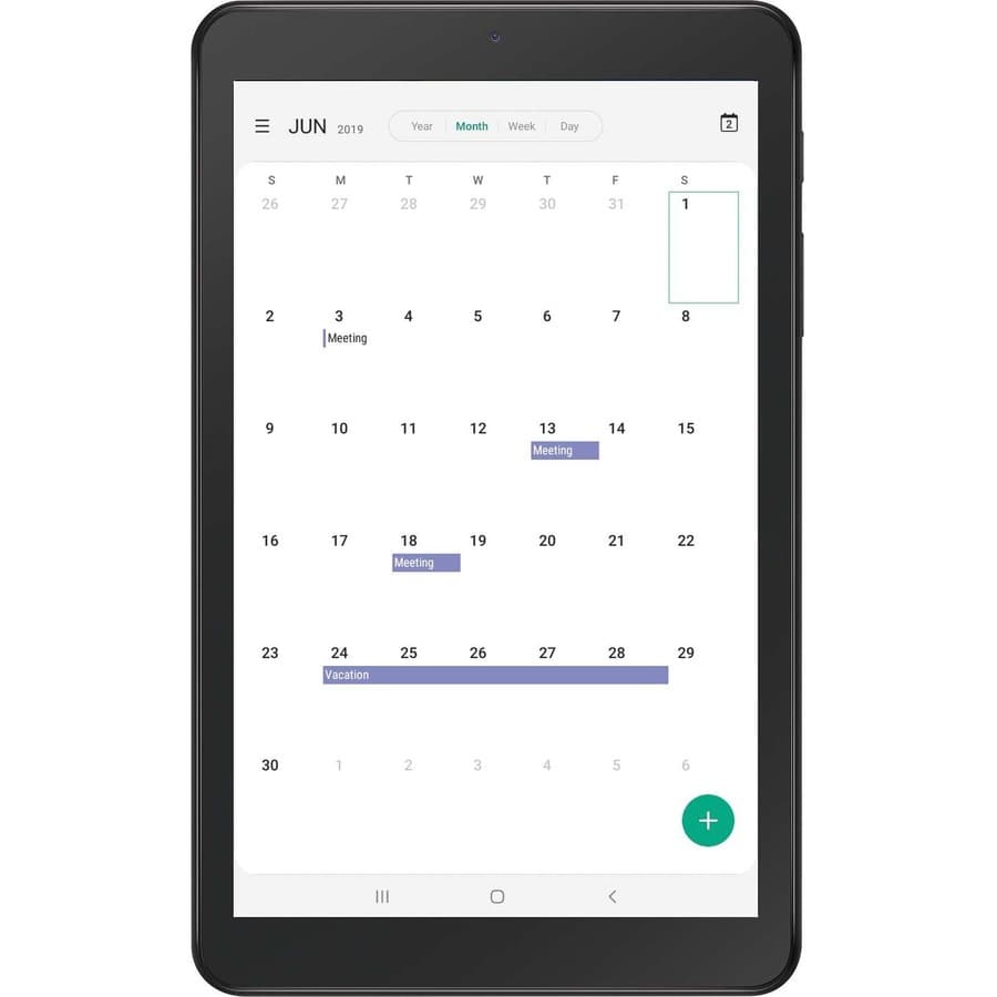 Samsung Galaxy Tab A 8-inch Verizon business tablet with 32 GB storage and LTE connectivity
