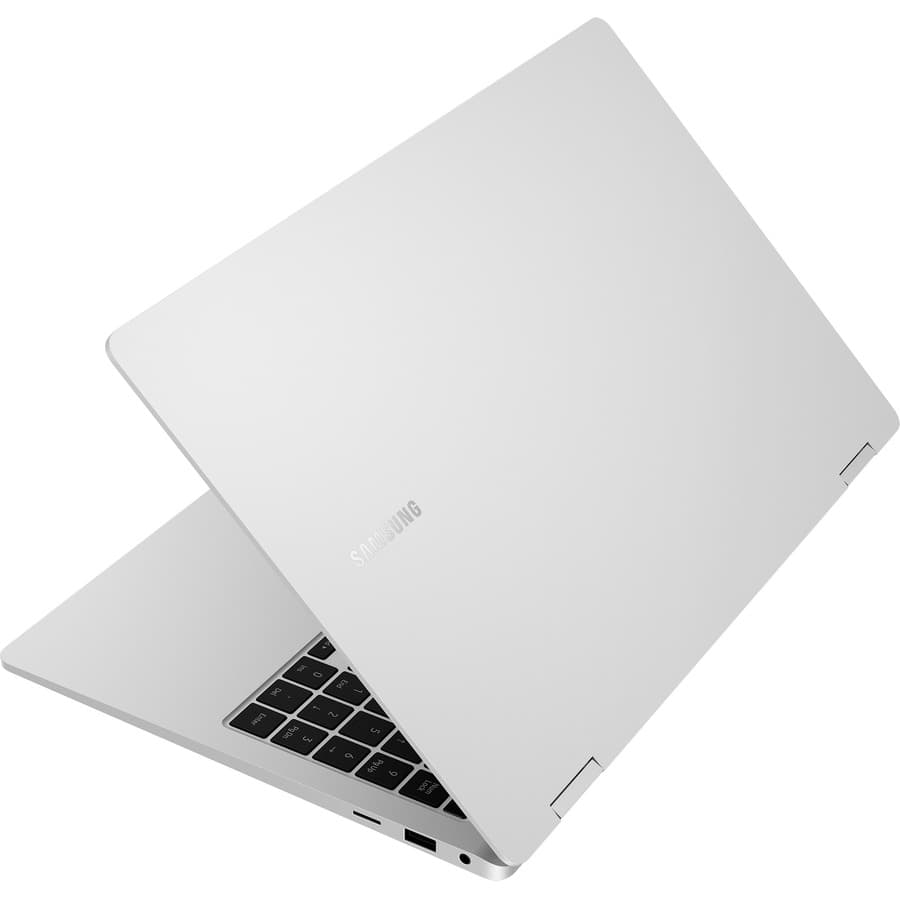 Samsung Galaxy Book3 360 15.6-inch silver 2-in-1 notebook with Intel Core i7 and Windows 11 Pro