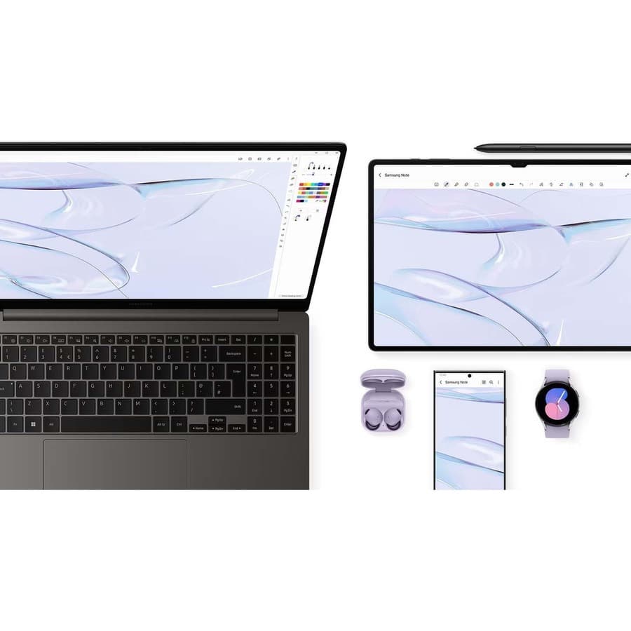 Samsung Galaxy Book3 Ultra 16-inch laptop with 3K display, Core i7-13700H, and premium silver chassis