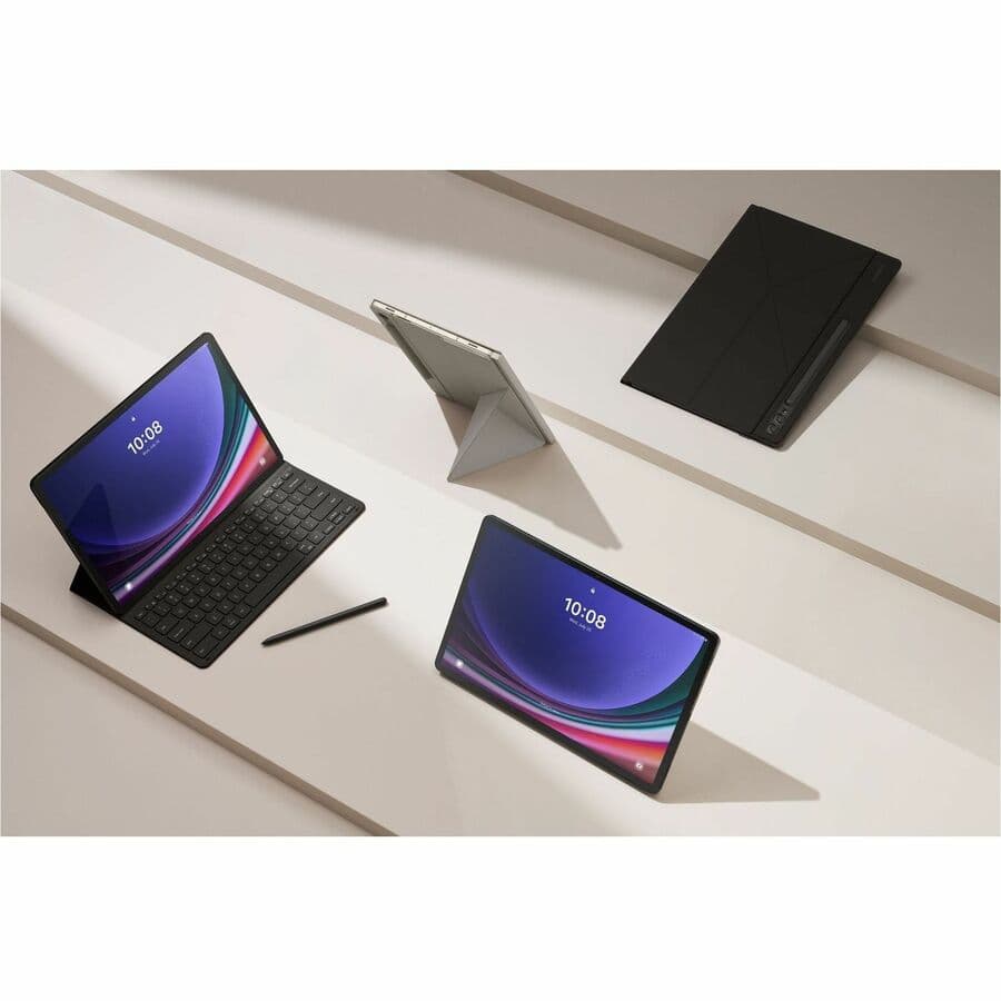 Samsung Galaxy Tab S9 tablet with 11-inch AMOLED display, 128GB storage, and 8GB memory