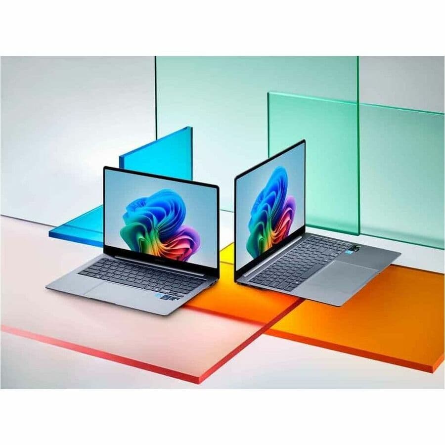 Samsung Galaxy Book4 Edge 16 laptop in Sapphire Blue with 16 GB RAM and 1 TB SSD