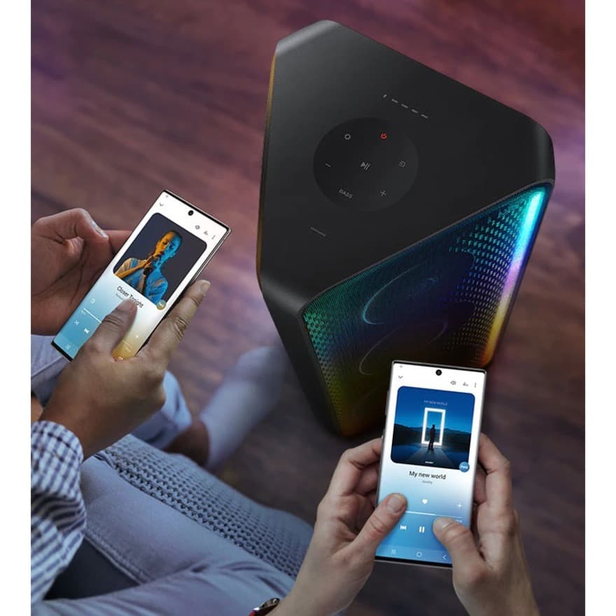 Samsung Sound Tower 1700W Black MX-ST90B/ZA tower speaker for high-output party audio