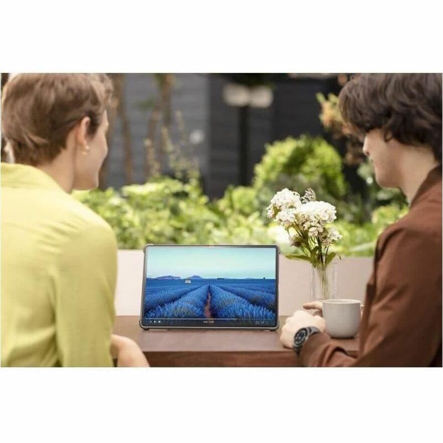 Samsung Galaxy Tab S9 Ultra business tablet in gray with expansive 14.6-inch display