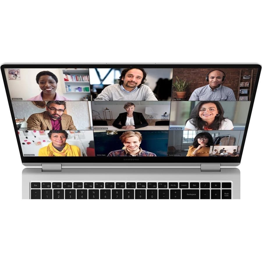 Samsung Galaxy Book3 360 15.6-inch silver 2-in-1 notebook with Intel Core i7 and Windows 11 Pro