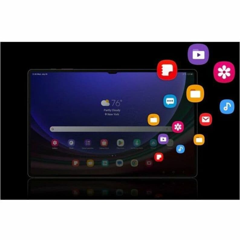 Samsung Galaxy Tab S9 business tablet in gray with 8 GB RAM and 128 GB storage