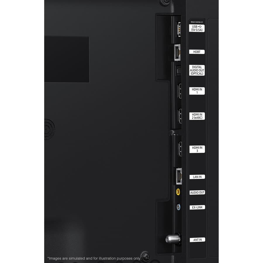 Samsung Terrace 75-inch QLED outdoor TV with 4K resolution and 2,000 nits brightness