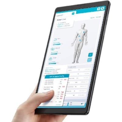 Samsung Galaxy Tab A7 Lite 8.7-inch 32 GB ATT tablet in dark grey