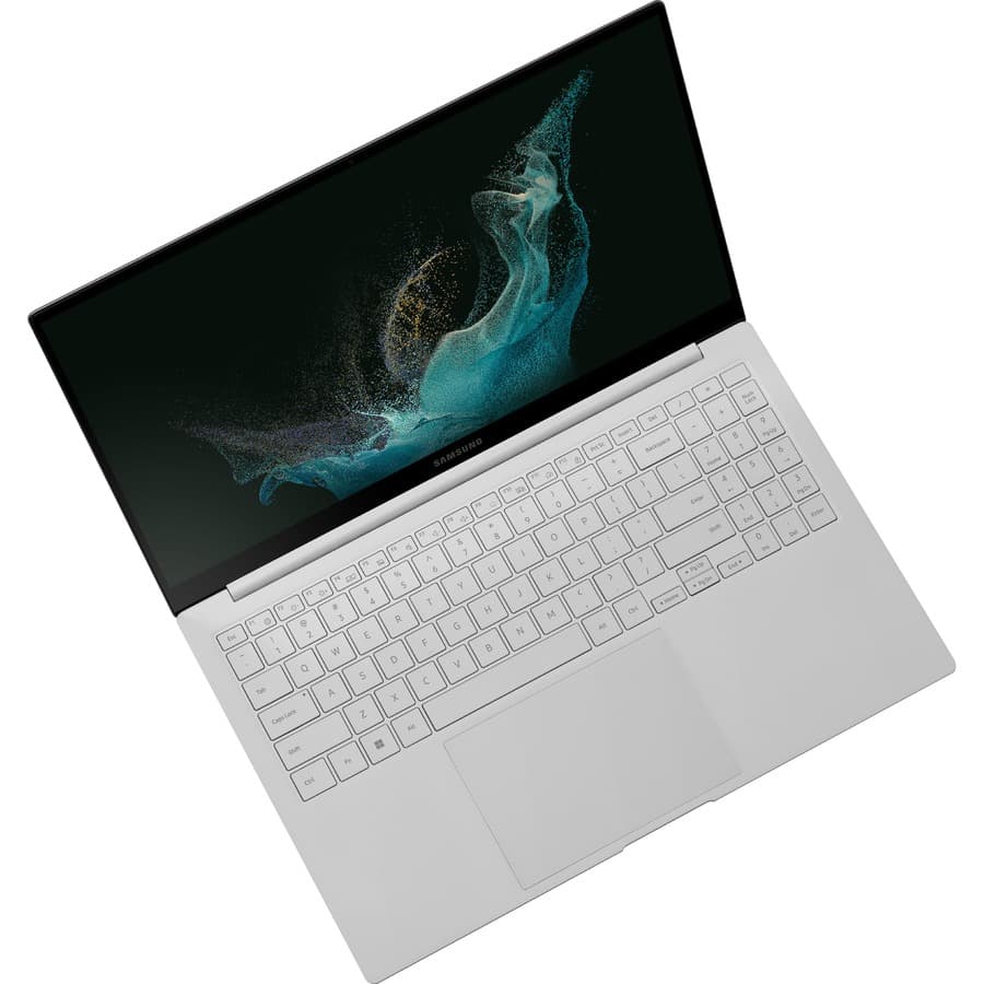 Samsung Galaxy Book2 Pro 15.6-inch laptop with Intel Core i7-1260P, Iris Xe graphics, and Windows 11 Pro