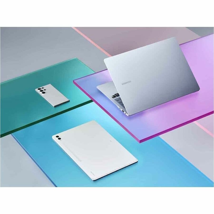 Samsung Galaxy Book4 Edge 16 laptop in Sapphire Blue with 16 GB RAM and 1 TB SSD