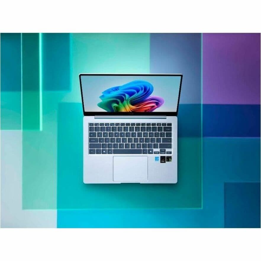 Samsung Galaxy Book4 Edge 16 business laptop in Sapphire Blue with 16-inch display