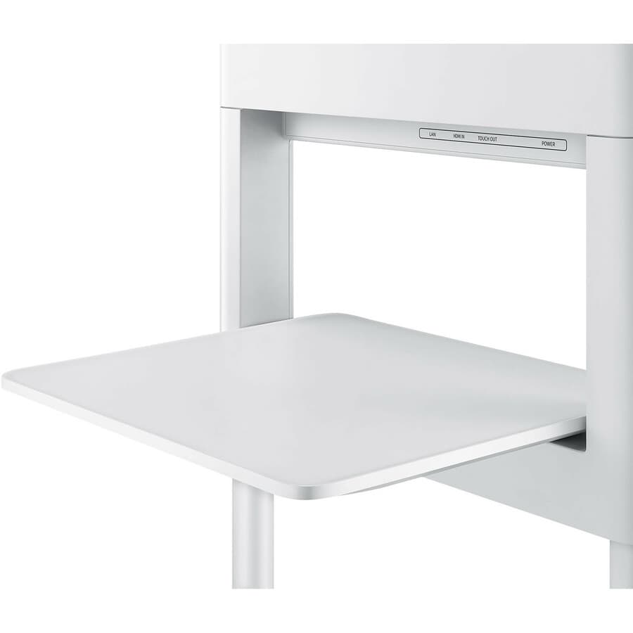Samsung Flip STN-WM55H business stand with tall floor-standing frame for collaborative display use