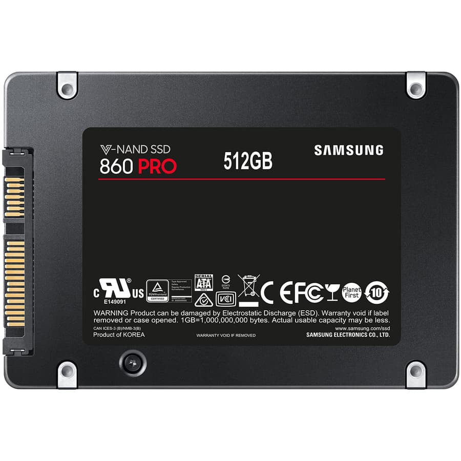 SAMSUNG - SOURCING SAMSUNG 860 PRO 512 GB SSD 2.5 INTERNAL SATA WORKSTATION view 3