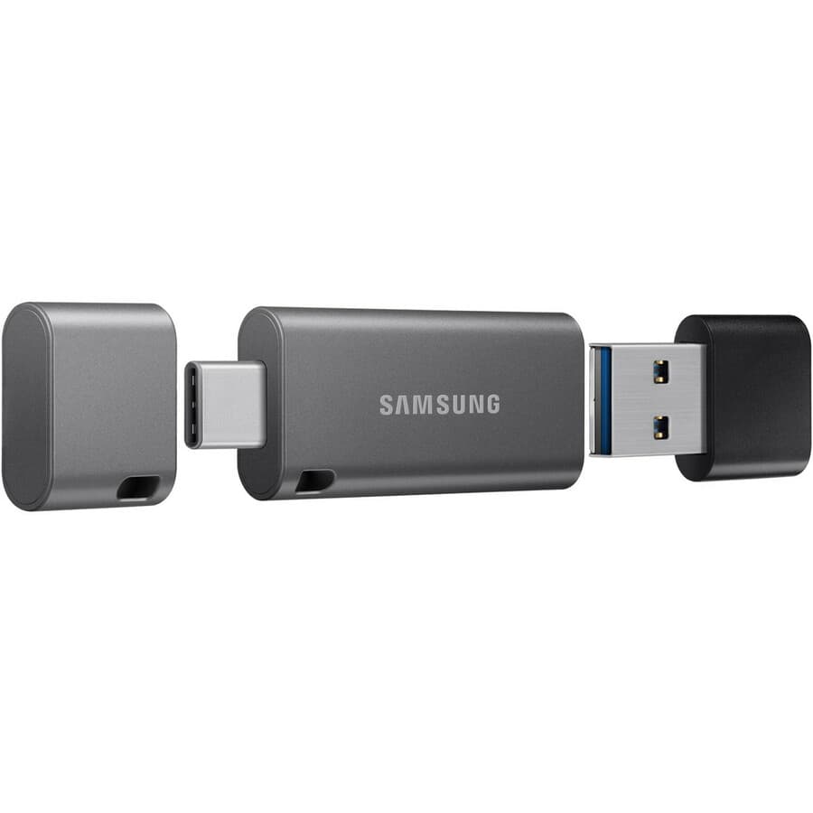 Samsung 256 GB USB Duo Plus flash drive for portable high-capacity storage