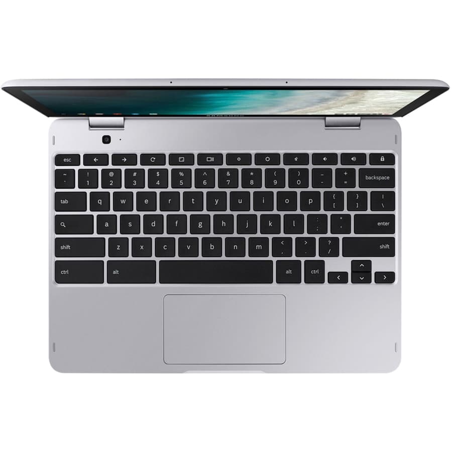 Samsung Chromebook Plus V2 2-in-1 convertible laptop with Chrome OS and Intel Celeron 3965Y