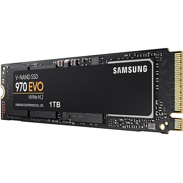 SAMSUNG - SOURCING SAMSUNG 970 EVO 1 TB SSD M.2 2280 INTERNAL PCI EXPRESS WHITE view 3