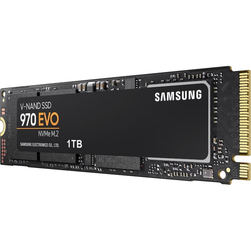 Samsung 970 EVO 1 TB M.2 2280 PCIe internal SSD in white
