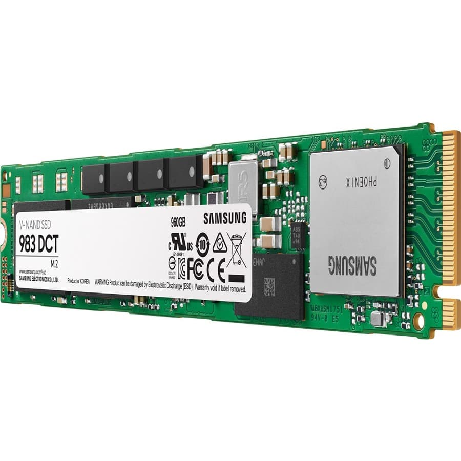 SAMSUNG - SOURCING SAMSUNG 983 DCT 960GB M.2 PCIE EXPRESS 3.0 X4 (NVME) ENTERPRISE view 3