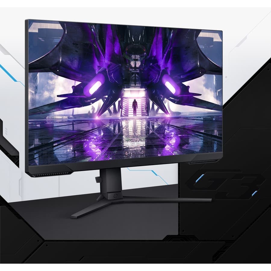 Samsung Odyssey G32A 24-inch Full HD gaming monitor with 165 Hz refresh rate