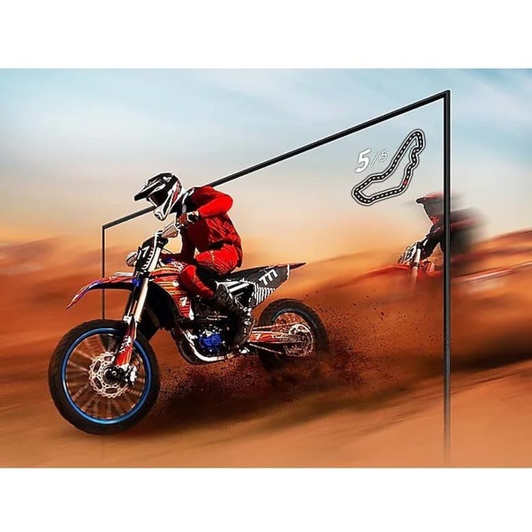 Samsung 70-inch 4K QLED AirSlim smart TV with Motion Xcelerator