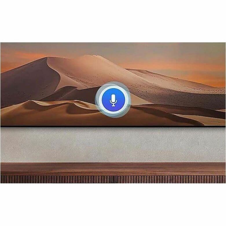 Samsung 55-inch CU8000 Crystal UHD 4K smart TV with slim black bezel