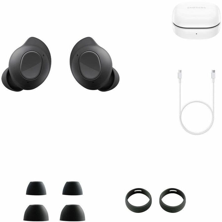 Samsung Galaxy Buds FE Graphite wireless earbuds with in-ear design