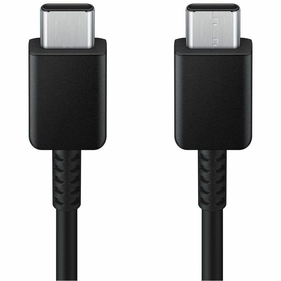 Samsung 1.8 m black charging cable rated for 3 A