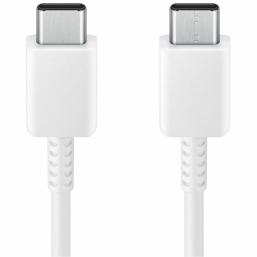 Samsung 1.8 m white USB-C charging cable, 3 A
