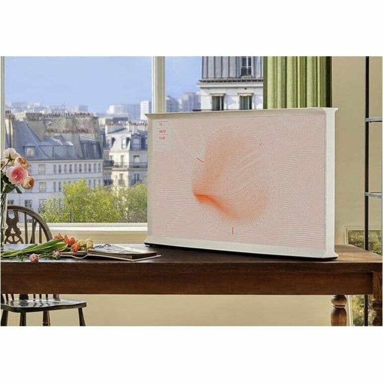 Samsung 65-inch QLED 4K smart TV with HDR support for conference rooms and lobbies