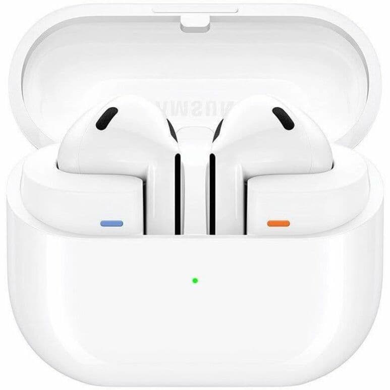 Samsung Galaxy Buds 3 White wireless earbuds with charging case