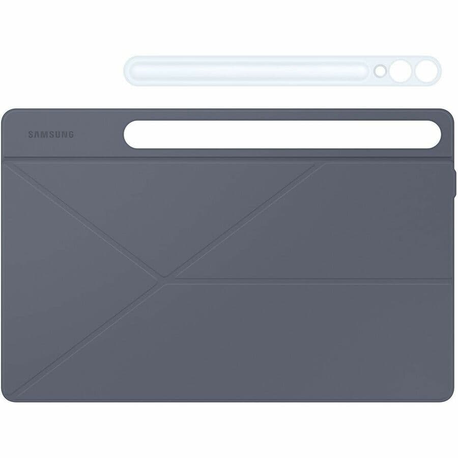 Samsung Galaxy Tab S10+ Smart Book Cover in blue, slim tablet case