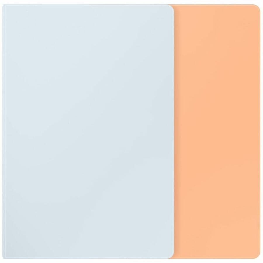 Samsung Galaxy Tab S10+ Smart Book Cover in orange, slim folio tablet case with magnetic attachment