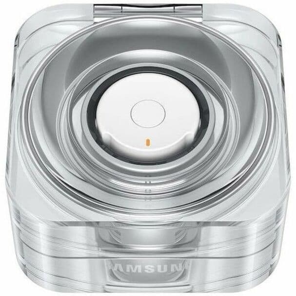 Samsung Galaxy Ring Size 8 in Silver, screen-free smart ring for health tracking