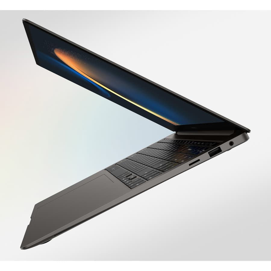 Samsung Galaxy Book3 Pro 16 business laptop in Graphite with Windows 11 Pro