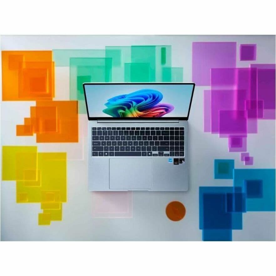 Samsung Galaxy Book4 Edge 16 business laptop in Sapphire Blue with 16-inch display