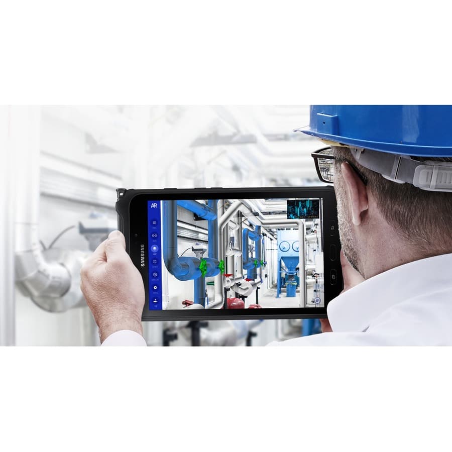 Samsung Galaxy Tab Active2 8.0 black rugged tablet with Wi‑Fi and 16 GB storage