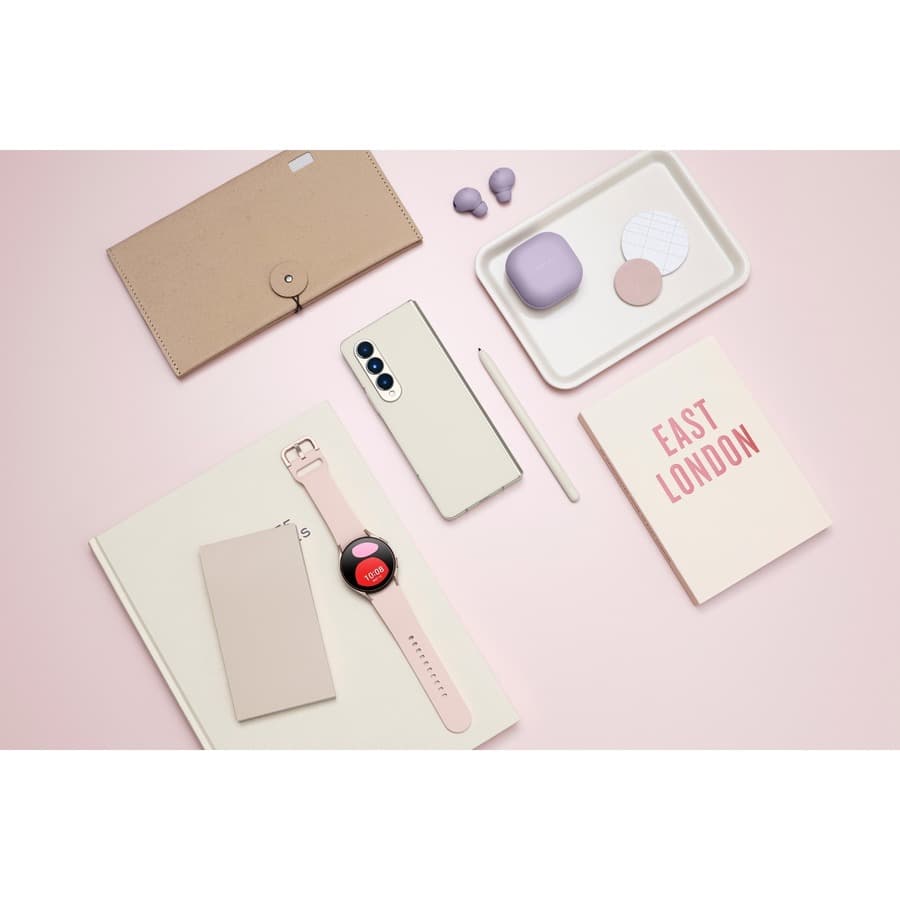 Samsung Galaxy Buds2 Pro Bora Purple true wireless earbuds with noise canceling