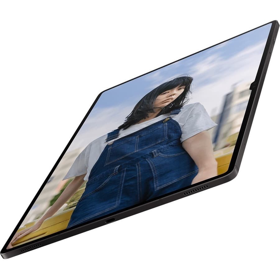 Samsung Galaxy Tab S8+ 5G business tablet in graphite with large AMOLED display