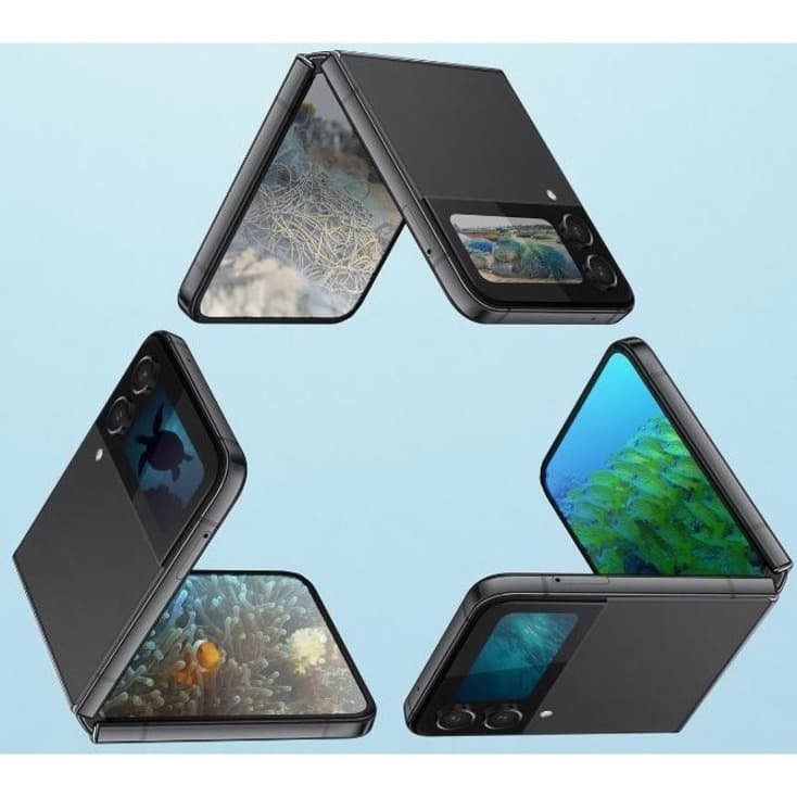 SAMSUNG - UNLOCKED PHONES B2C GALAXY Z FLIP4 5G 128GBUNLOCKED BLACK view 15