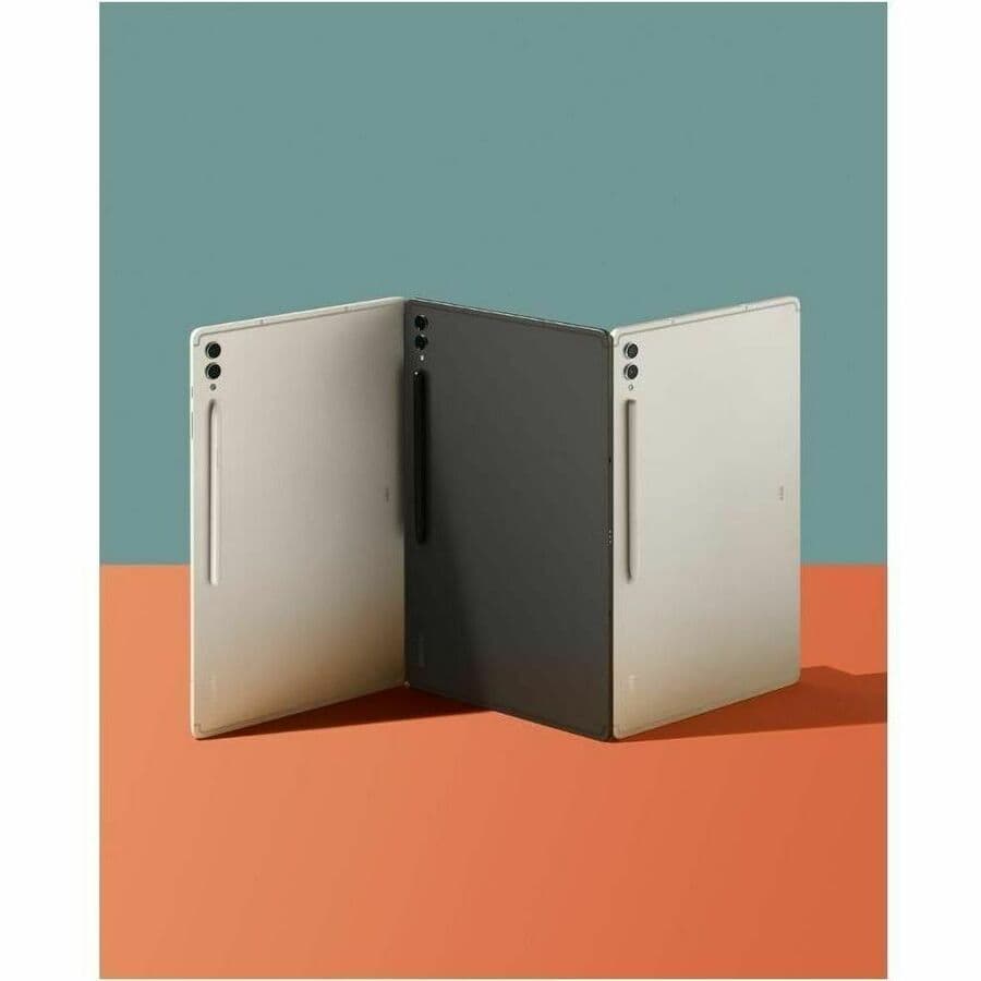 Samsung Galaxy Tab S9 tablet with 11-inch AMOLED display, 128GB storage, and 8GB memory