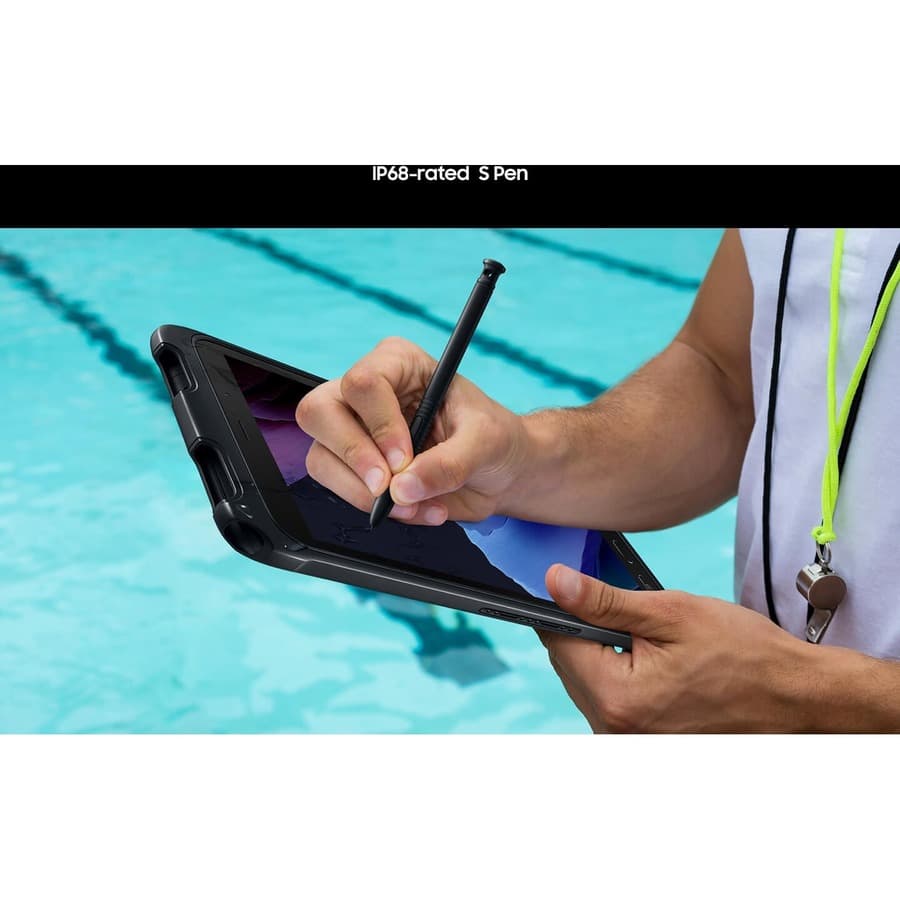 Samsung Galaxy Tab Active3 rugged tablet in black with LTE and 128 GB storage