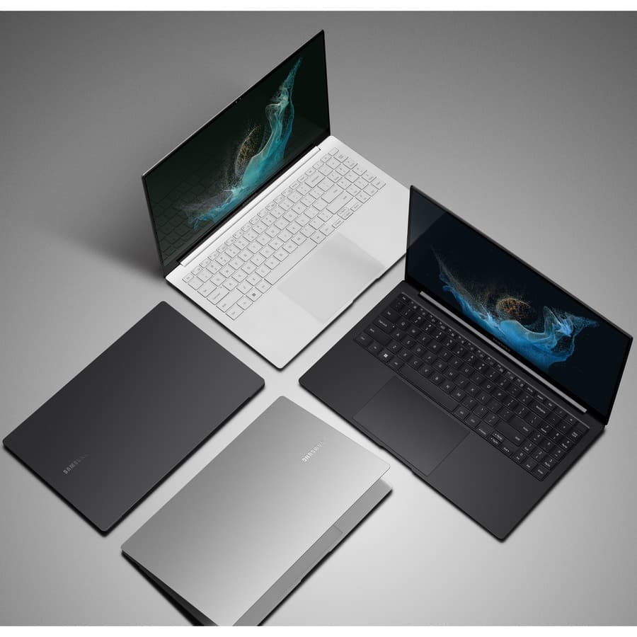 Samsung Galaxy Book2 Pro 15.6-inch laptop with Intel Core i7-1260P, Iris Xe graphics, and Windows 11 Pro