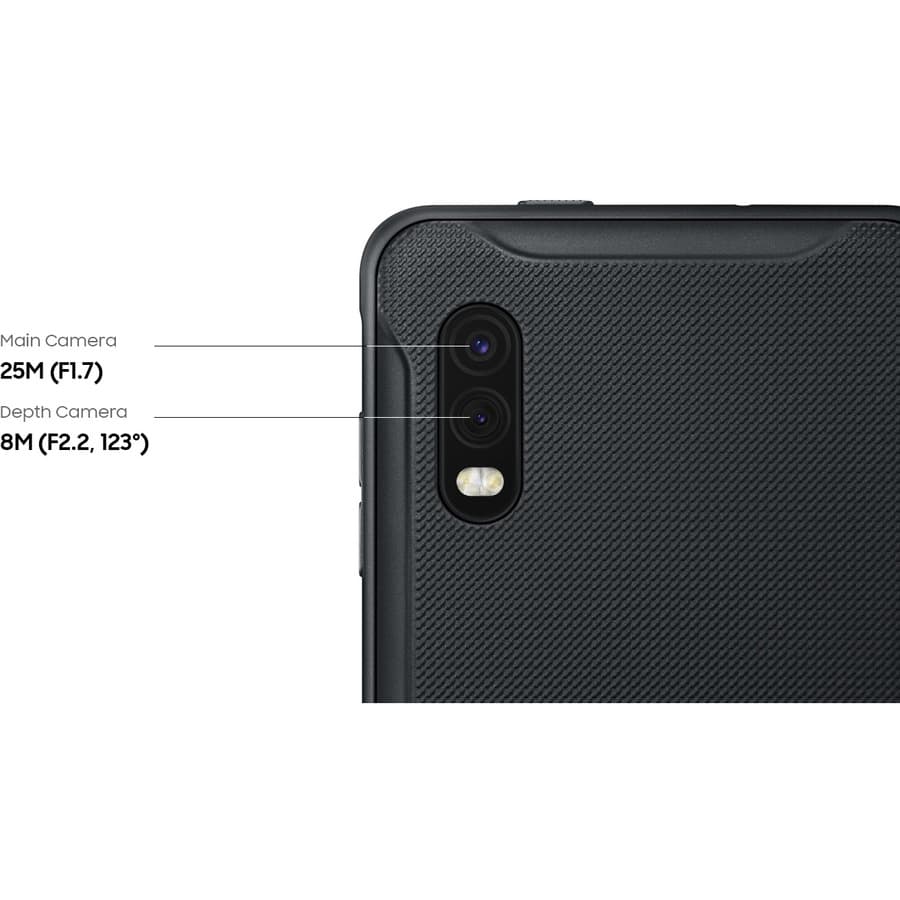 Samsung Galaxy XCover Pro rugged unlocked phone in black with 64 GB storage