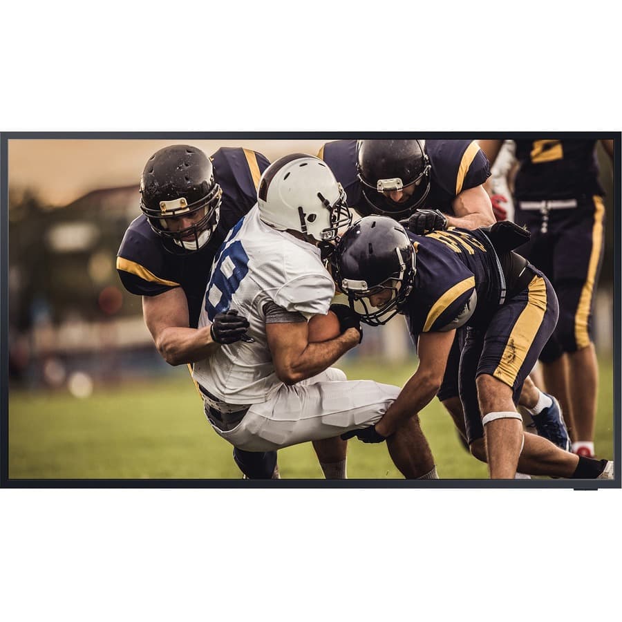 Samsung Terrace 75-inch QLED outdoor TV with 4K resolution and 2,000 nits brightness