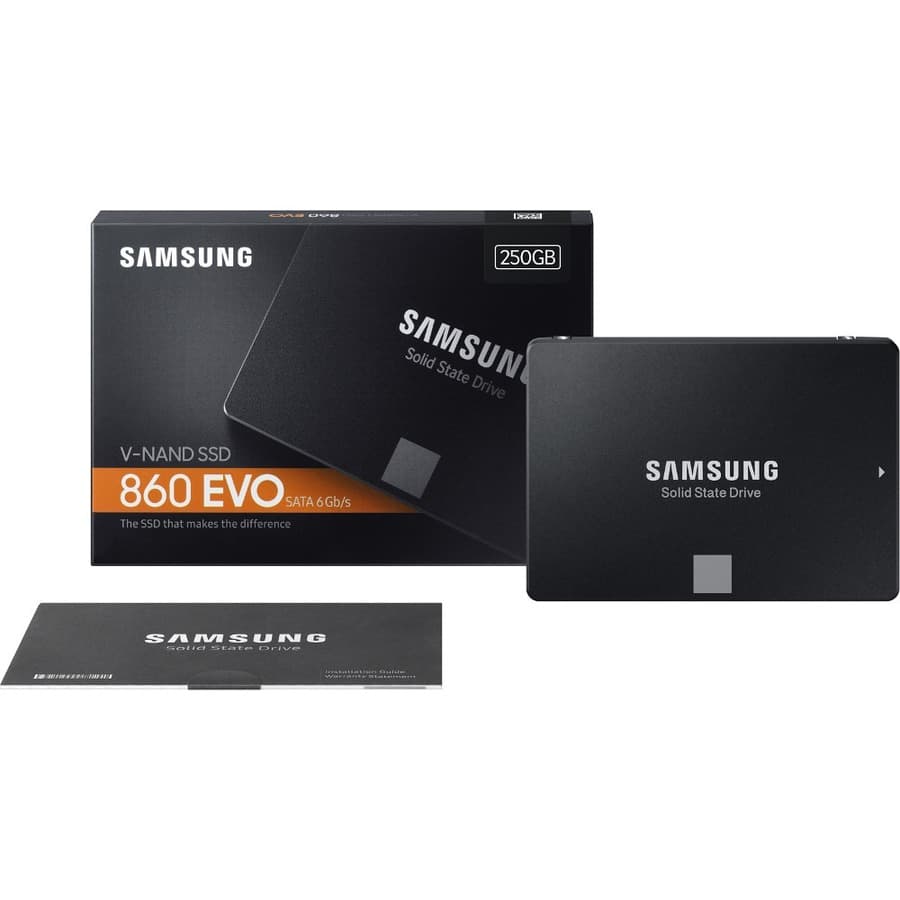 SAMSUNG - SOURCING KIT SAMSUNG 860 EVO 250GB SATA 6GBPS 2.5INCH INTERNAL SOLID STATE view 4