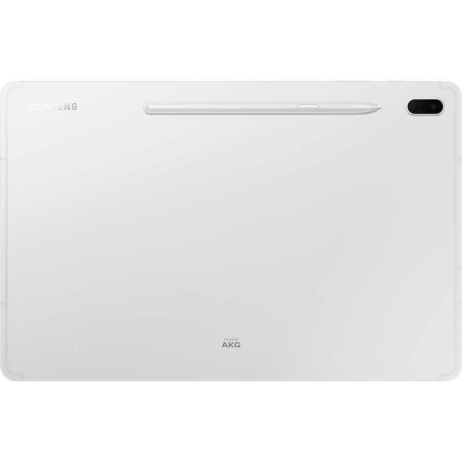 Samsung Galaxy Tab S7 FE commercial tablet in silver with 12.4-inch display